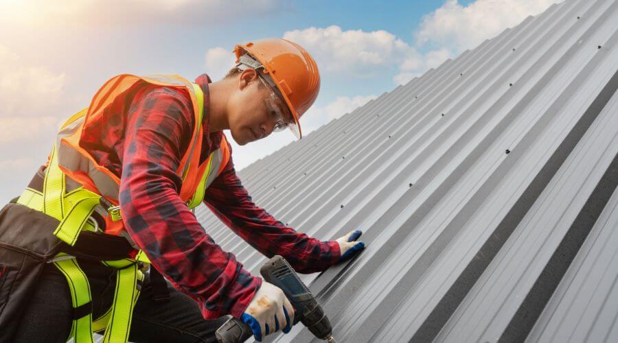 Professional metal roof installation in Roulette, PA